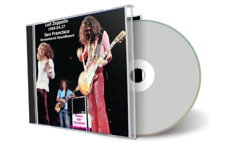 Artwork Cover of Led Zeppelin 1969-04-27 CD San Francisco Soundboard