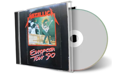 Artwork Cover of Metallica 1990-05-20 CD Leiden Audience