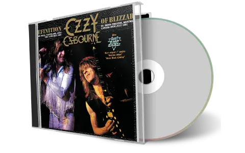 Artwork Cover of Ozzy Osbourne Compilation CD Definition Of Blizzard 1981 Soundboard