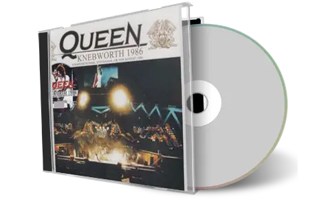 Artwork Cover of Queen 1986-08-09 CD Stevenage Audience