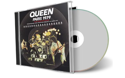 Artwork Cover of Queen Compilation CD Paris 1979 Soundboard