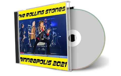 Artwork Cover of Rolling Stones 2021-10-24 CD Minneapolis Audience