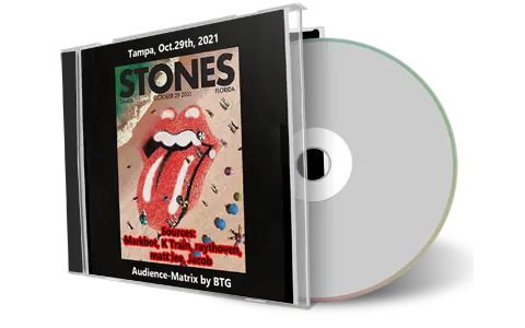 Artwork Cover of Rolling Stones 2021-10-29 CD Tampa Audience