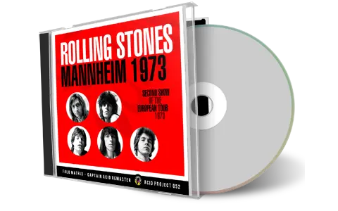 Artwork Cover of Rolling Stones Compilation CD Mannheim 1973 Audience