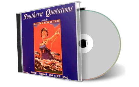 Artwork Cover of Rolling Stones Compilation CD Southern Quotations Audience