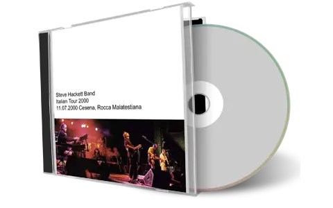 Artwork Cover of Steve Hackett 2000-07-11 CD Cesena Audience