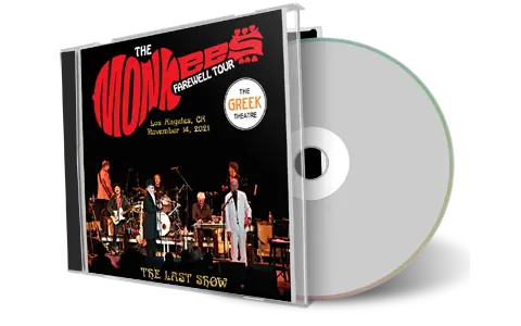 Artwork Cover of The Monkees 2021-11-14 CD Los Angeles Audience