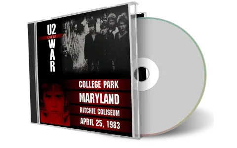 Artwork Cover of U2 1983-04-25 CD College Park Audience