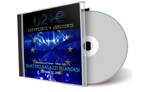 Artwork Cover of U2 2018-10-12 CD Milan Audience