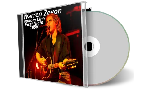 Artwork Cover of Warren Zevon 1985-05-06 CD New York City Audience