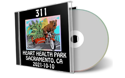 Artwork Cover of 311 2021-10-10 CD Sacramento Audience