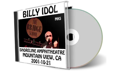 Artwork Cover of Billy Idol 2001-10-21 CD Mountain View Audience