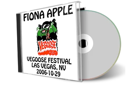 Artwork Cover of Fiona Apple 2006-10-29 CD Vegoose Festival Audience
