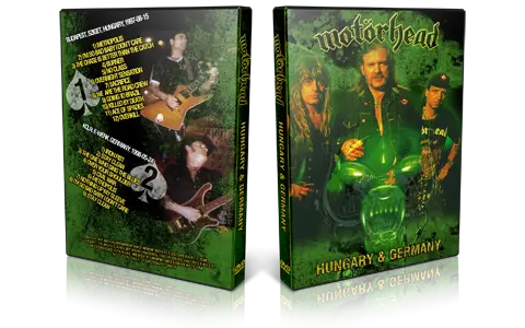 Artwork Cover of Motorhead 1997-08-15 DVD Budapest Proshot