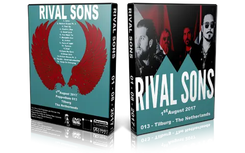 Artwork Cover of Rival Sons 2017-08-01 DVD Tilburg Audience