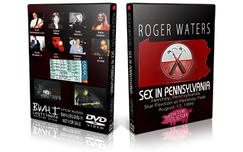 Artwork Cover of Roger Waters 1999-08-17 DVD Hershey Audience