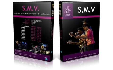 Artwork Cover of Smv 2009-07-16 DVD Vitoria-Gasteiz Jazz Festival Proshot