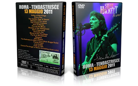 Artwork Cover of Steve Hackett 2011-05-13 DVD Rome Audience