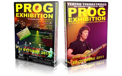 Artwork Cover of Steve Hackett 2011-10-22 DVD Rome Audience
