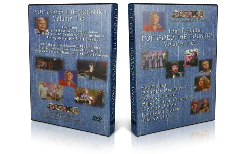 Artwork Cover of Tom T Hall Compilation DVD Pop Goes The Country 1980 Proshot