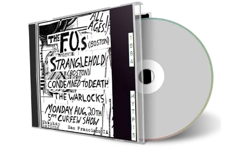 Artwork Cover of Fus 1984-08-20 CD San Francisco Soundboard