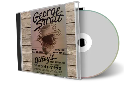 Artwork Cover of George Strait Compilation CD Pasadena 1984 Soundboard