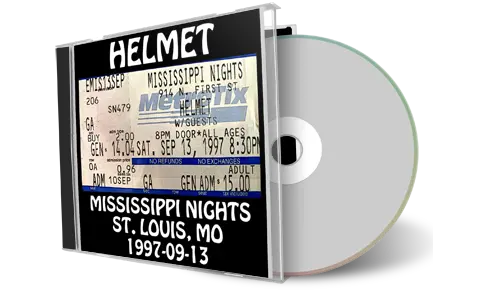 Artwork Cover of Helmet 1997-09-13 CD St Louis Audience