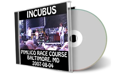 Artwork Cover of Incubus 2007-08-04 CD Baltimore Audience