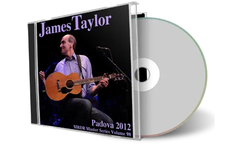 Artwork Cover of James Taylor 2012-03-24 CD Padova Audience