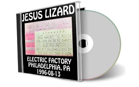 Artwork Cover of Jesus Lizard 1996-08-13 CD Philadelphia Audience