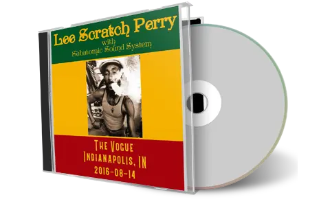 Artwork Cover of Lee Scratch Perry 2016-08-14 CD Indianapolis Audience
