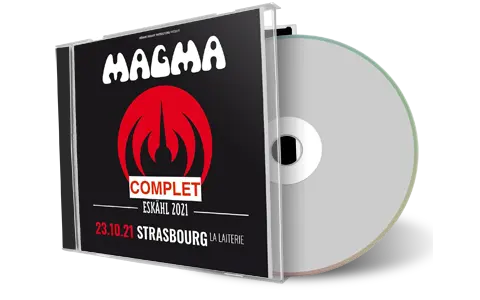 Artwork Cover of Magma 2021-10-23 CD Strasbourg Audience