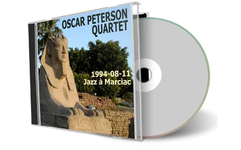 Artwork Cover of Oscar Peterson Quartet 1994-08-11 CD Marciac Soundboard