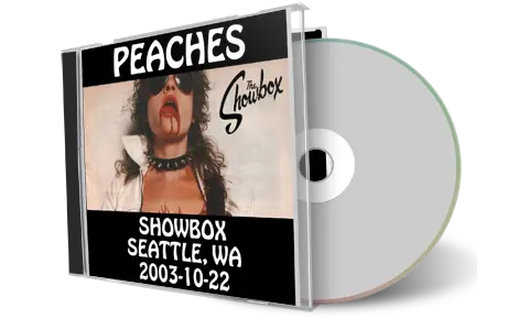 Artwork Cover of Peaches 2003-10-22 CD Seattle Soundboard
