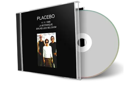 Artwork Cover of Placebo 1998-11-11 CD Brussels Soundboard