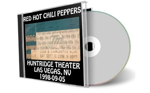 Artwork Cover of Red Hot Chili Peppers 1998-09-05 CD Las Vegas Audience
