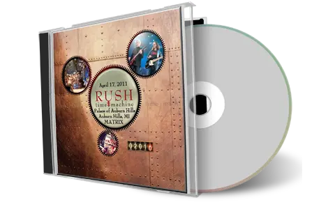 Artwork Cover of Rush 2011-04-17 CD Auburn Hills Audience