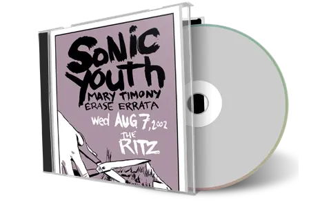 Artwork Cover of Sonic Youth 2002-08-07 CD Raleigh Audience