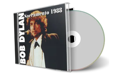 Artwork Cover of Bob Dylan 1988-06-09 CD Sacramento Audience