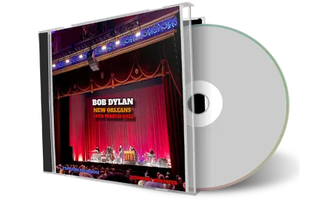 Artwork Cover of Bob Dylan 2022-03-19 CD New Orleans Audience