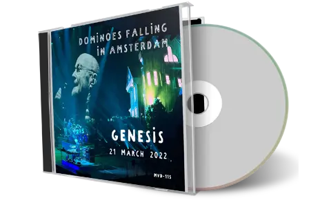 Artwork Cover of Genesis 2022-03-21 CD Amsterdam Audience