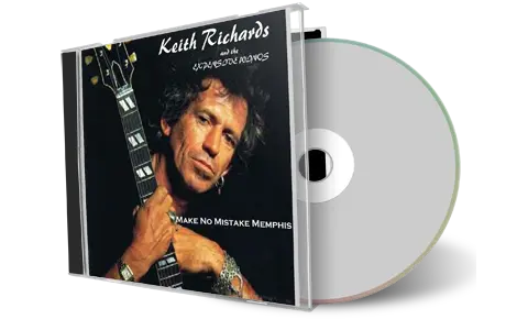 Artwork Cover of Keith Richards And The X-Pensive Winos 1988-11-25 CD Memphis Audience