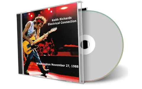 Artwork Cover of Keith Richards And The X-Pensive Winos 1988-11-27 CD Washington Dc Audience