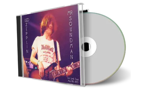Artwork Cover of Led Zeppelin 1973-05-19 CD Fort Worth Soundboard