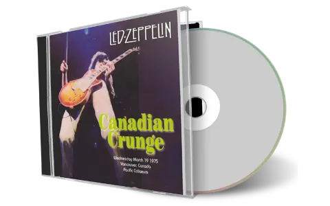 Artwork Cover of Led Zeppelin 1975-03-19 CD Vancouver Audience