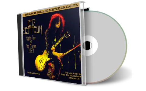 Artwork Cover of Led Zeppelin 1975-03-25 CD Inglewood Audience
