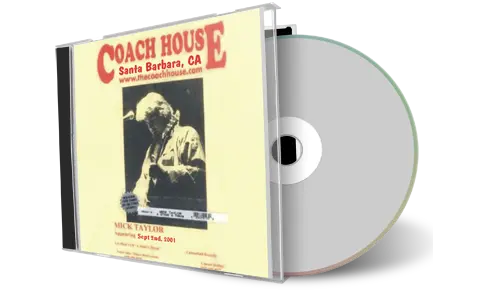 Artwork Cover of Mick Taylor 2001-09-02 CD Santa Barbara Audience