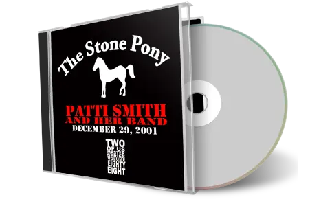 Artwork Cover of Patti Smith 2001-12-29 CD Asbury Park Audience