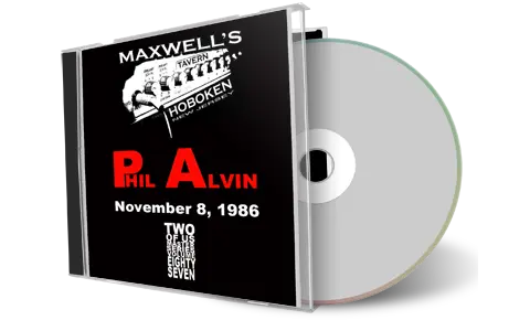Artwork Cover of Phil Alvin 1986-11-08 CD Hoboken Audience