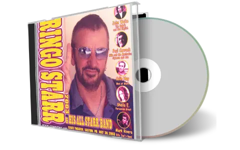 Artwork Cover of Ringo Starr 2003-07-30 CD Easton Audience
